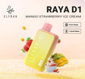 ELF BAR RAYA D1 – Mango Strawberry Ice Cream - Vape Shop Uttarakhand
