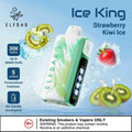 Elf Bar Ice King – Strawberry Kiwi Ice – 30K - Vape Shop Uttarakhand