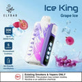 Elf Bar Ice King – Grape Ice – 30K - Vape Shop Uttarakhand