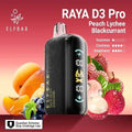 Elf Bar Raya D3 Pro 30 K – Peach Lychee Blackcurrant - Vape Shop Uttarakhand
