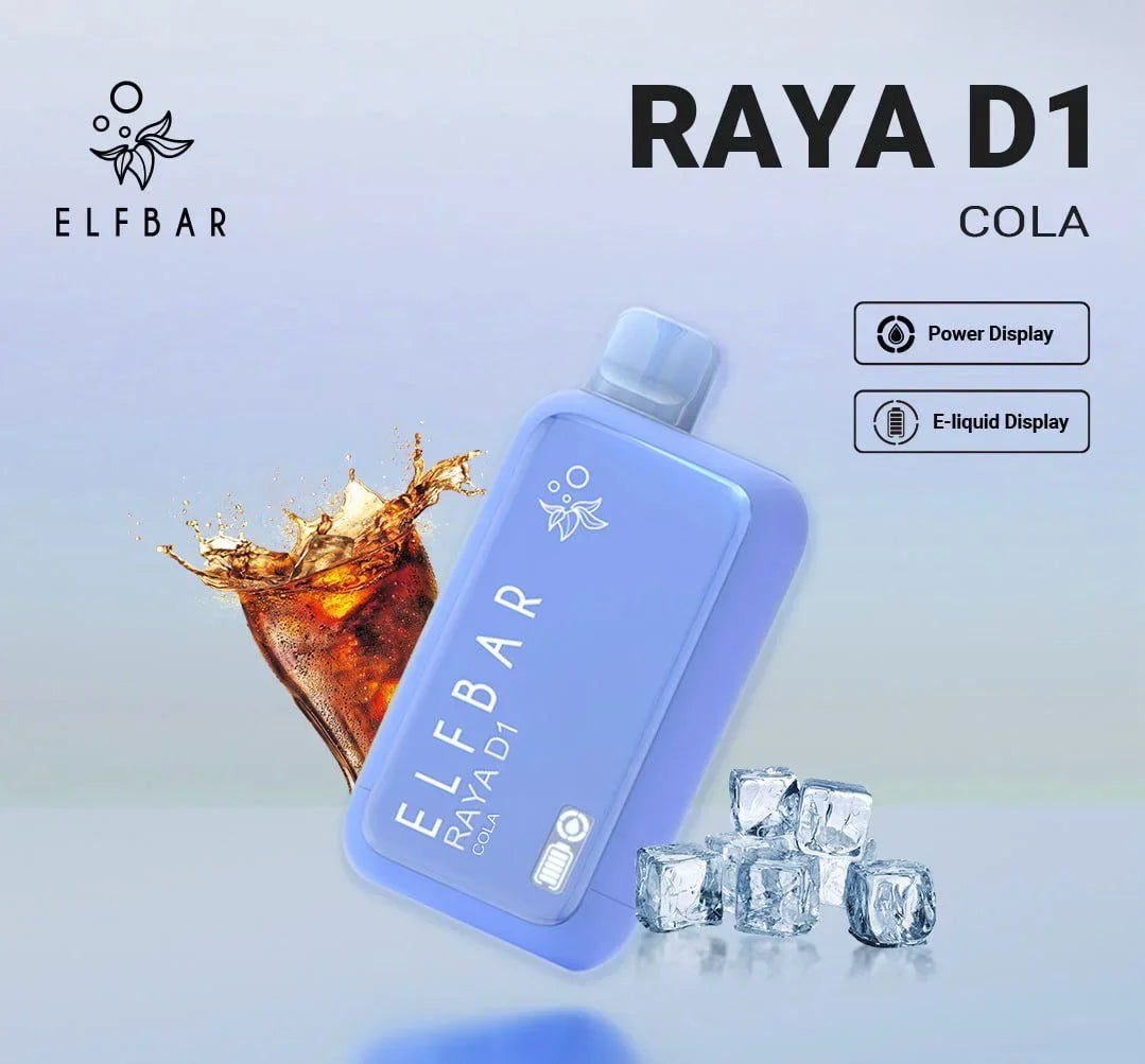 ELF BAR RAYA D1 – Cola - Vape Shop Uttarakhand